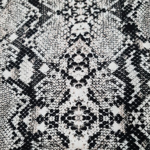 Decjuba Shift Dress Snakeprint Pockets Sz 8 - Picture 5 of 8